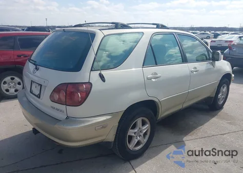 2000 Lexus Rx 300 from USA, damaged, VIN JT6GF10U0Y0052365